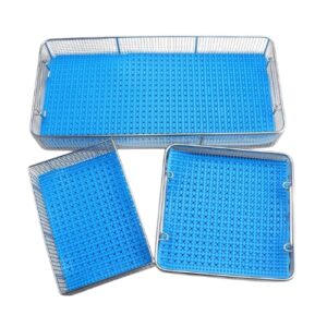 Wire Mesh Trays with Silicon Mat